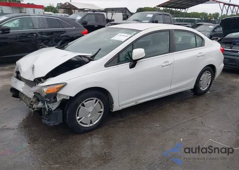2012 Honda Civic Hf z USA, uszkodzony, nr VIN 2HGFB2F64CH518478